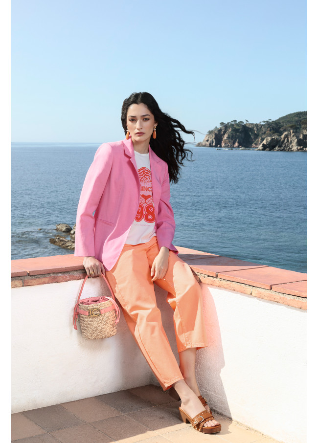 Veste Regular Sans Boutons