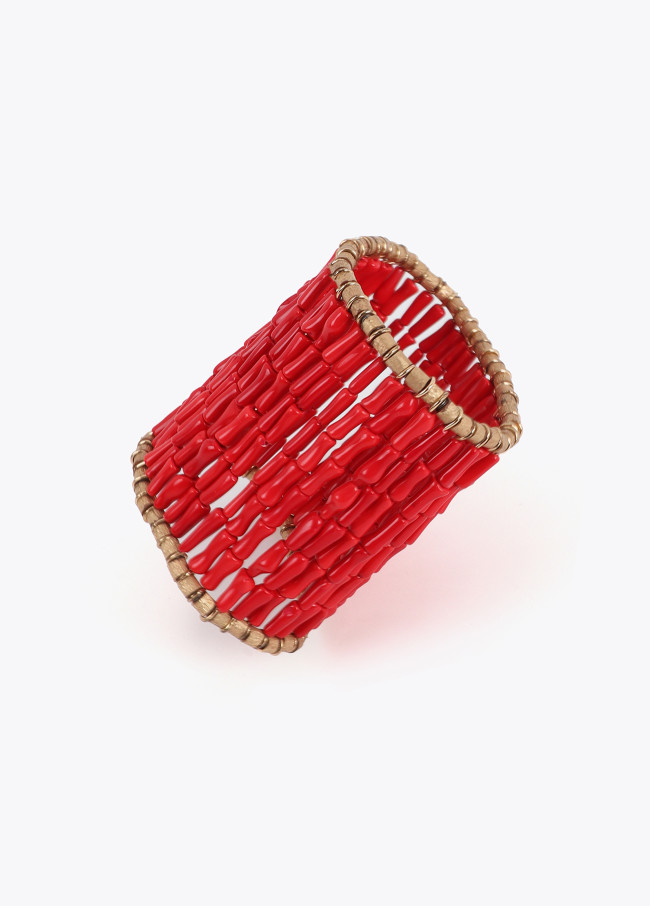 Coral Elastic Bracelet