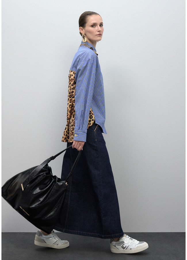 Shopper with Bow Detail