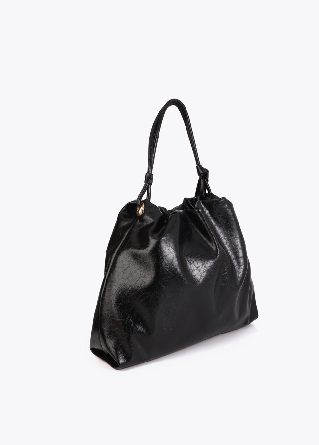 Shopper with Bow Detail