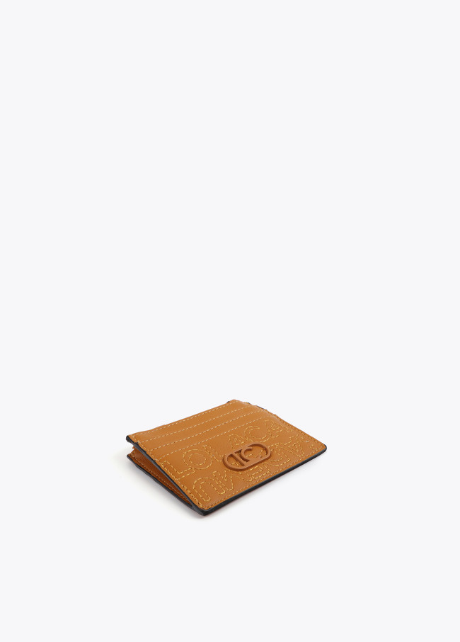 Cardholder with Stitches Logo