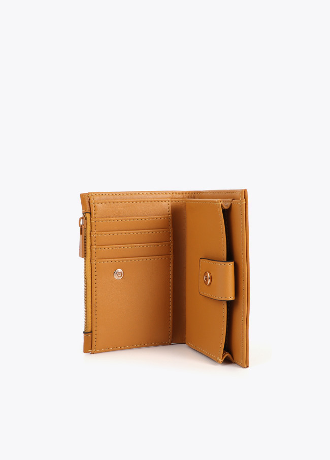 Stitched Logo Wallet