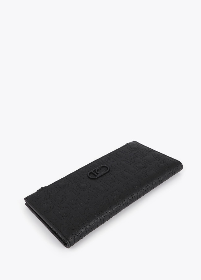 Stitched Logo Wallet.