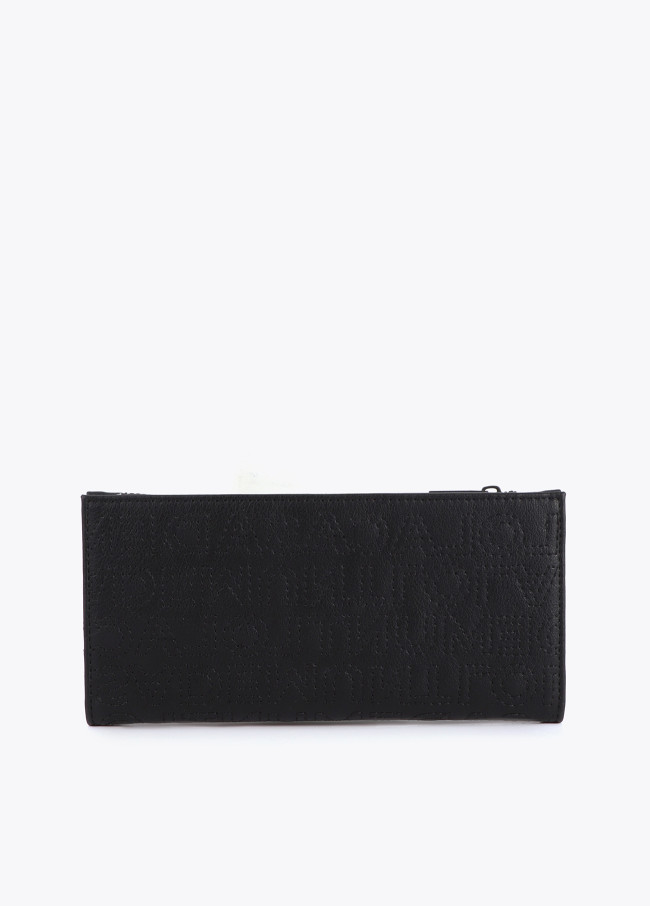 Stitched Logo Wallet.