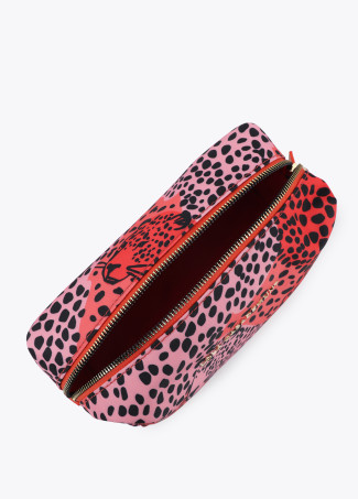 Nécessaire en Nylon Imprimé Multicolore