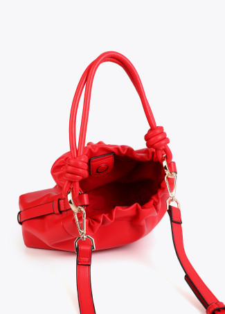 Borsa a Tracolla Foderata Rossa