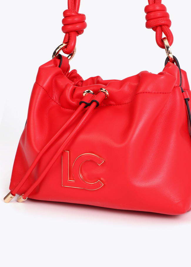 Borsa a Tracolla Foderata Rossa