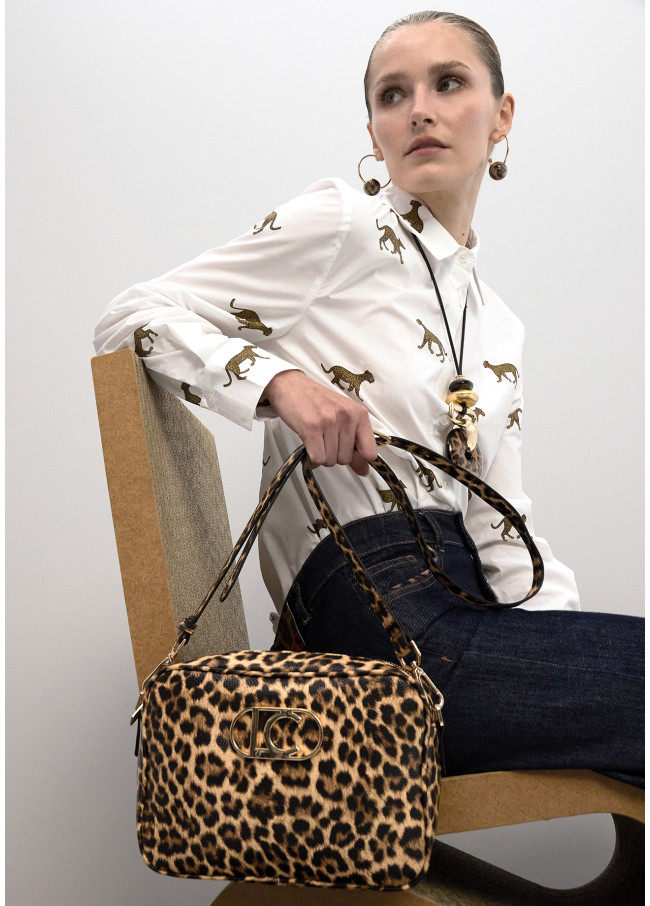 Basic Leopard Crossbody Bag