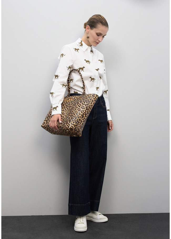 Shopper Basic Leopardo