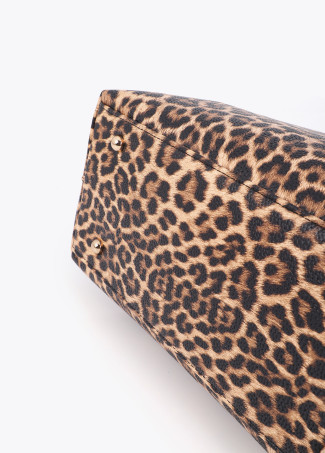 Basic Leopard Shopper