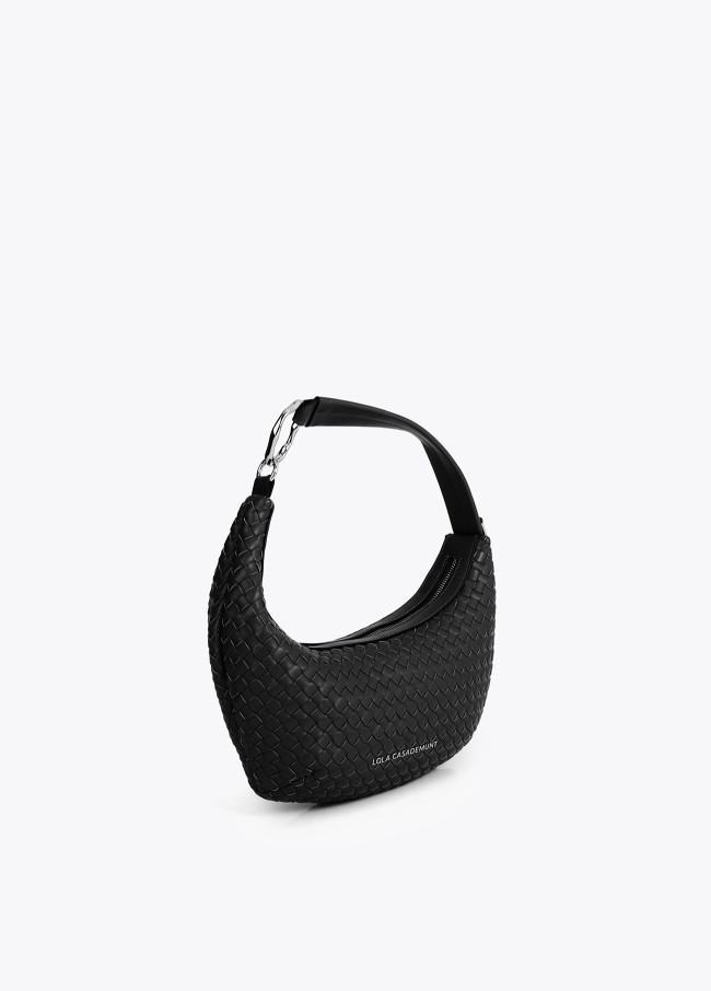 Bolsa Trançada Meia Lua