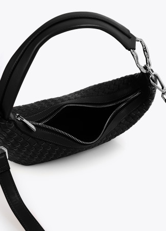 Bolsa Trançada Meia Lua