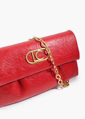 Sac Bandoulière à Revers et Plis