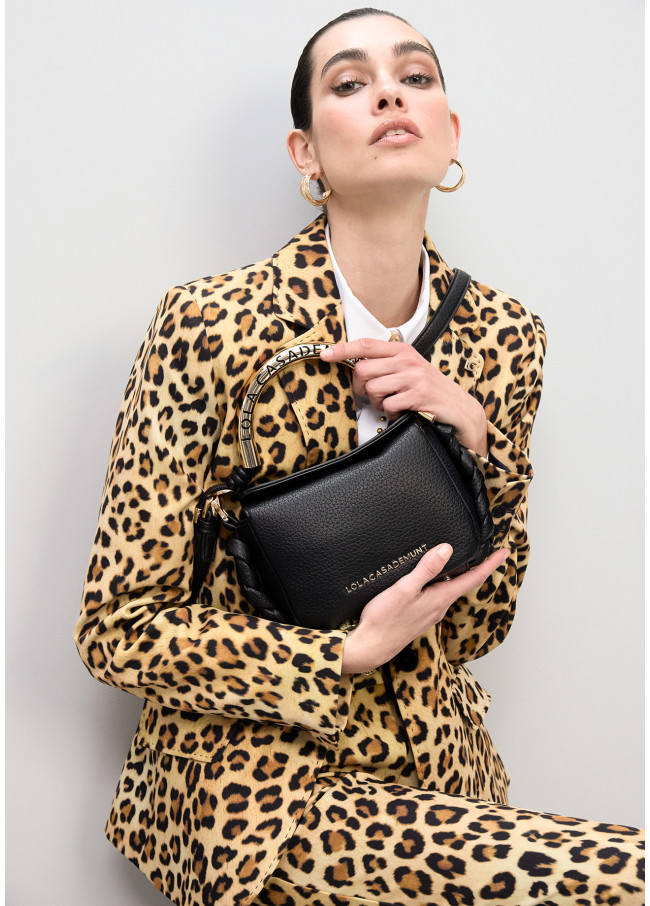 Mini Crossbody with Cut-Out Metal Handle