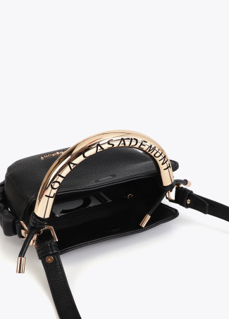 Mini Crossbody with Cut-Out Metal Handle