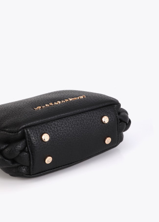 Mini Sac Bandoulière avec Anse Métallique Découpée