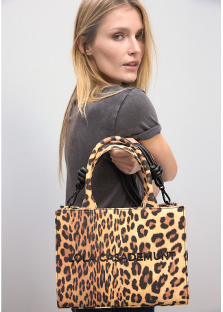 Leopard Print Mini Shopper