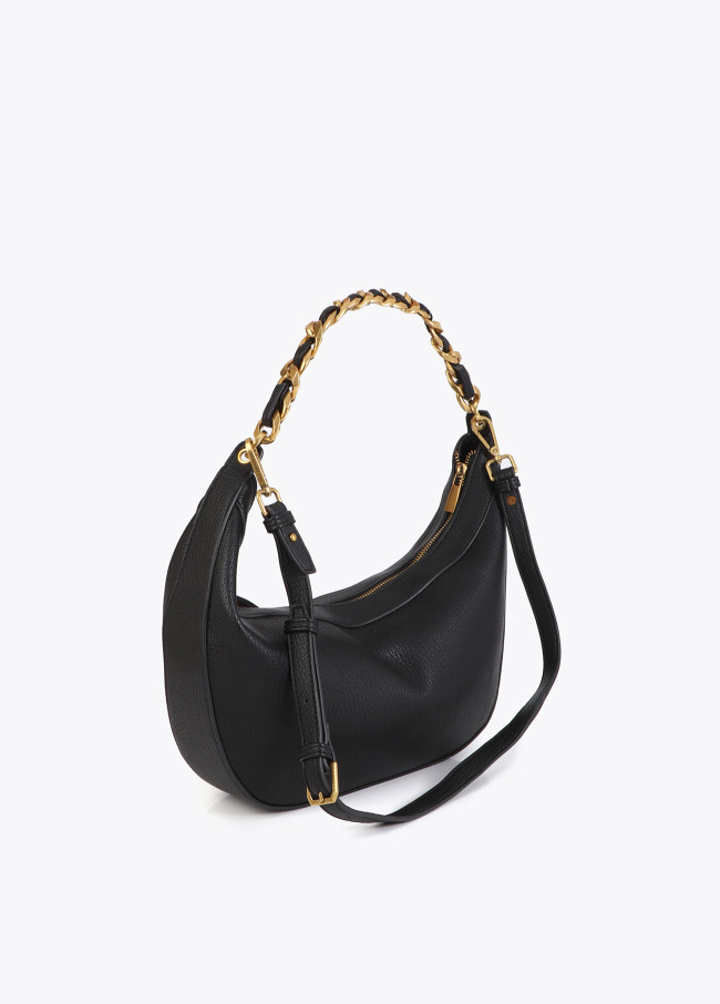 Bolso bandolera media luna