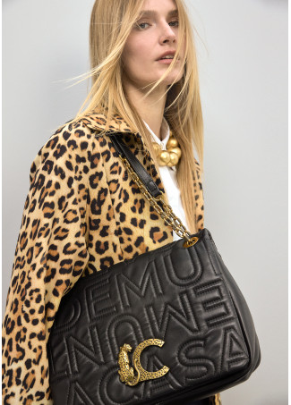 Logo Stitched Crossbody Bag