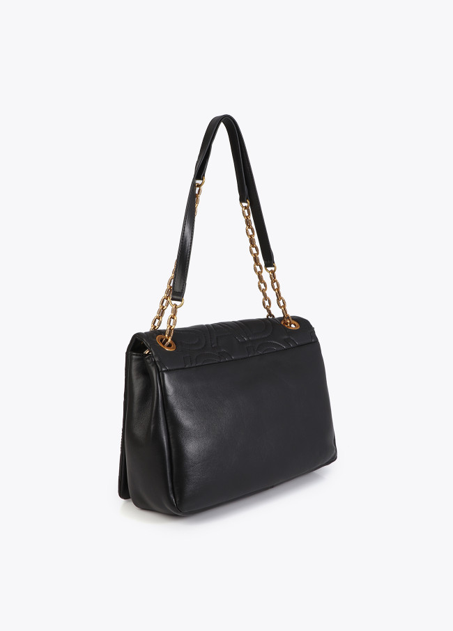 Logo Stitched Crossbody Bag