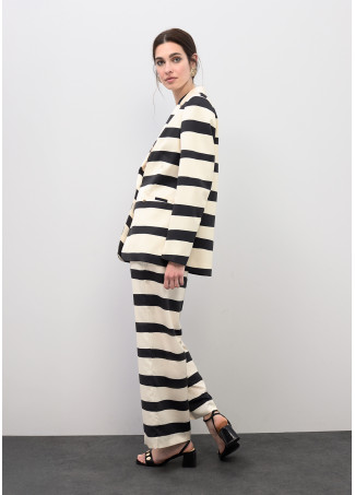 Culotte Satinado Listrado