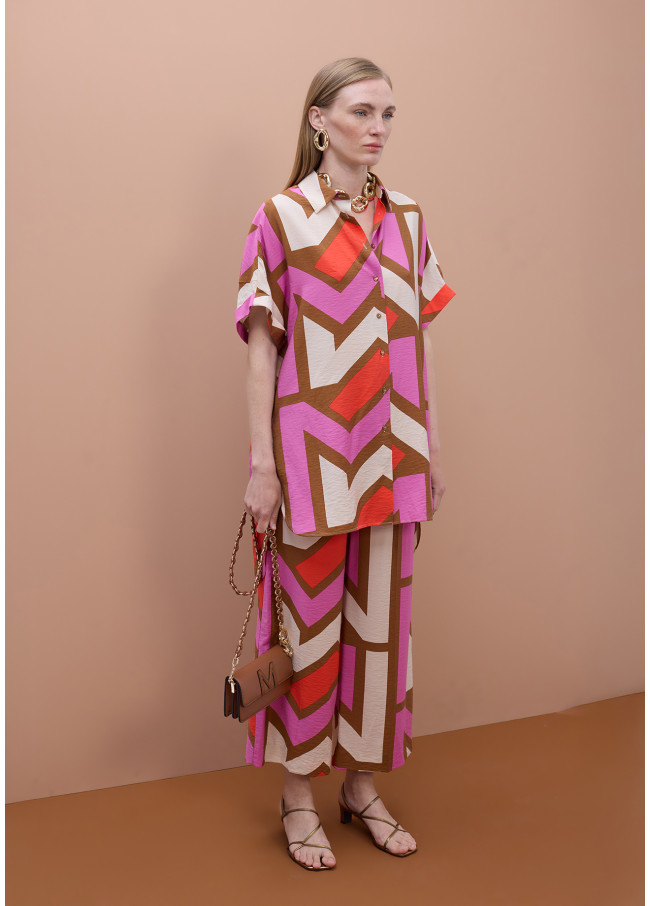 Flowy Printed Culottes