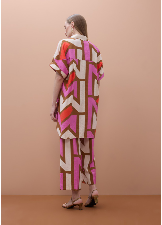 Flowy Printed Culottes