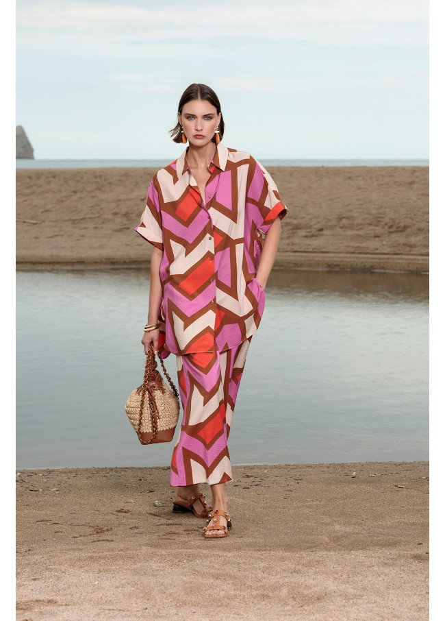 Flowy Printed Culottes