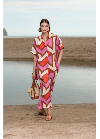 Flowy Printed Culottes