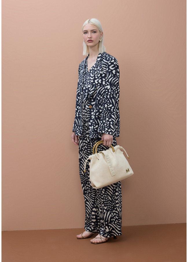 Fluid Printed Blazer