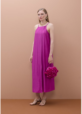 Spaghetti Strap Straight Neckline Dress