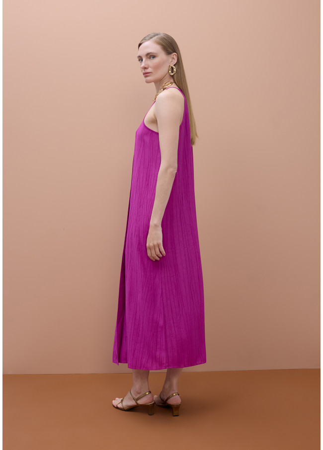 Spaghetti Strap Straight Neckline Dress