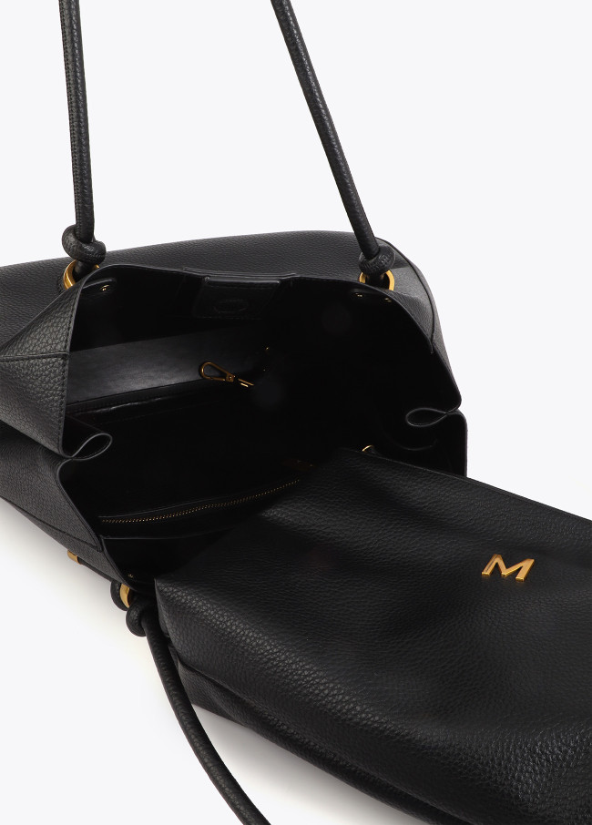 Metallic Detail Shopper