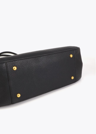 Metallic Detail Shopper