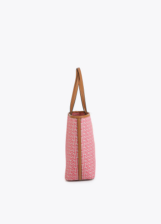 Shopper Jacquard e Efeito Pele