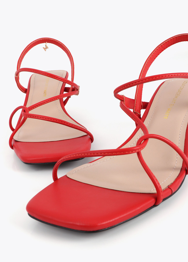 Heeled Strappy Sandal