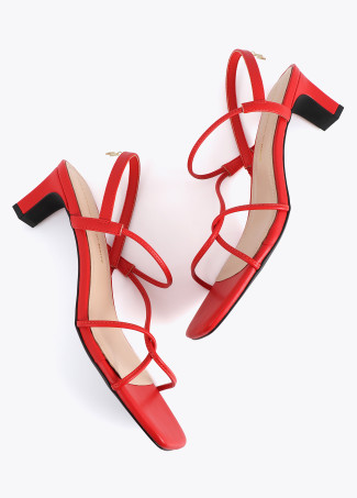 Heeled Strappy Sandal