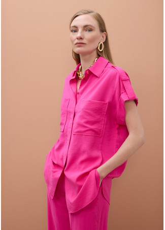 Chemise sans manches avec poches