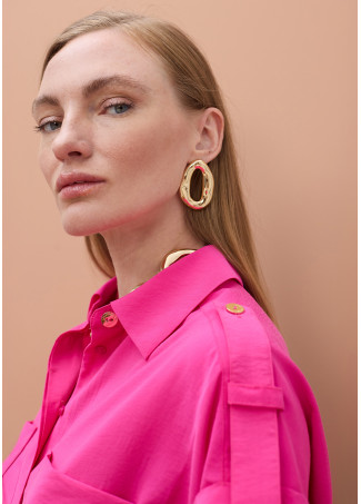 Camicia senza maniche con tasche