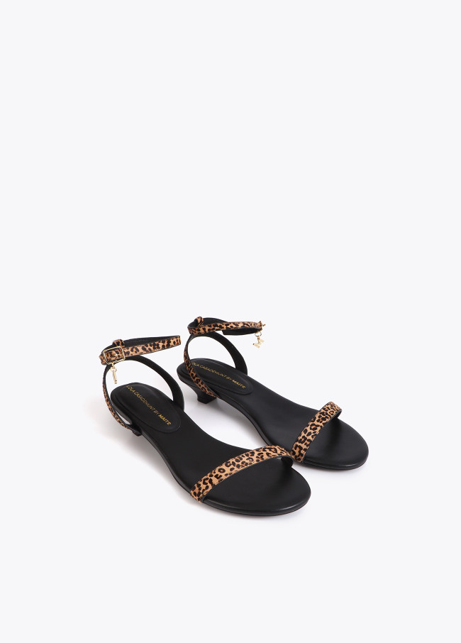 Heeled Strap Sandal
