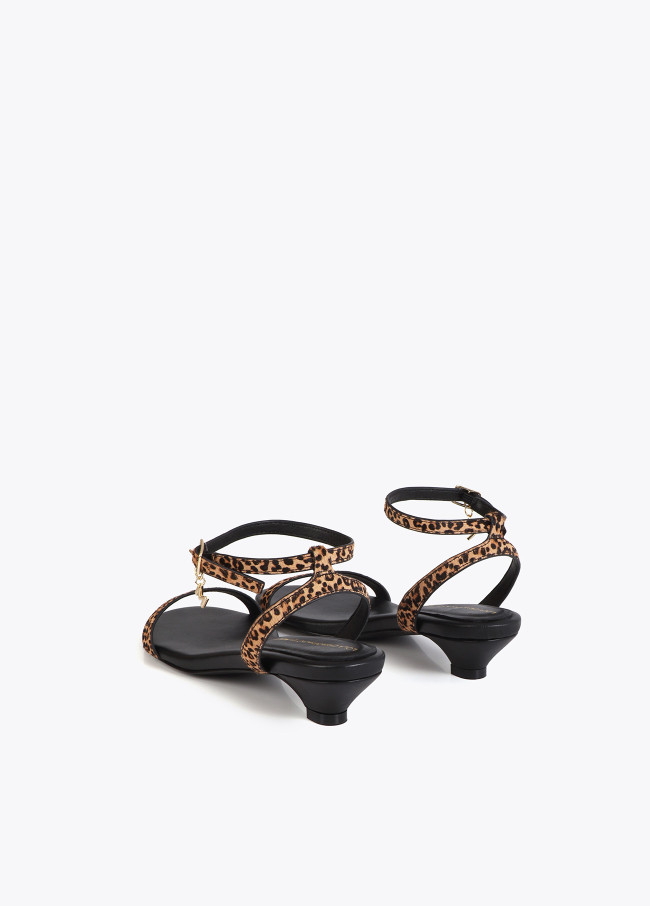 Heeled Strap Sandal