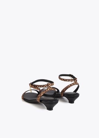 Heeled Strap Sandal