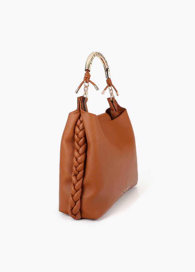 Shopper com Alça de Metal Vazado