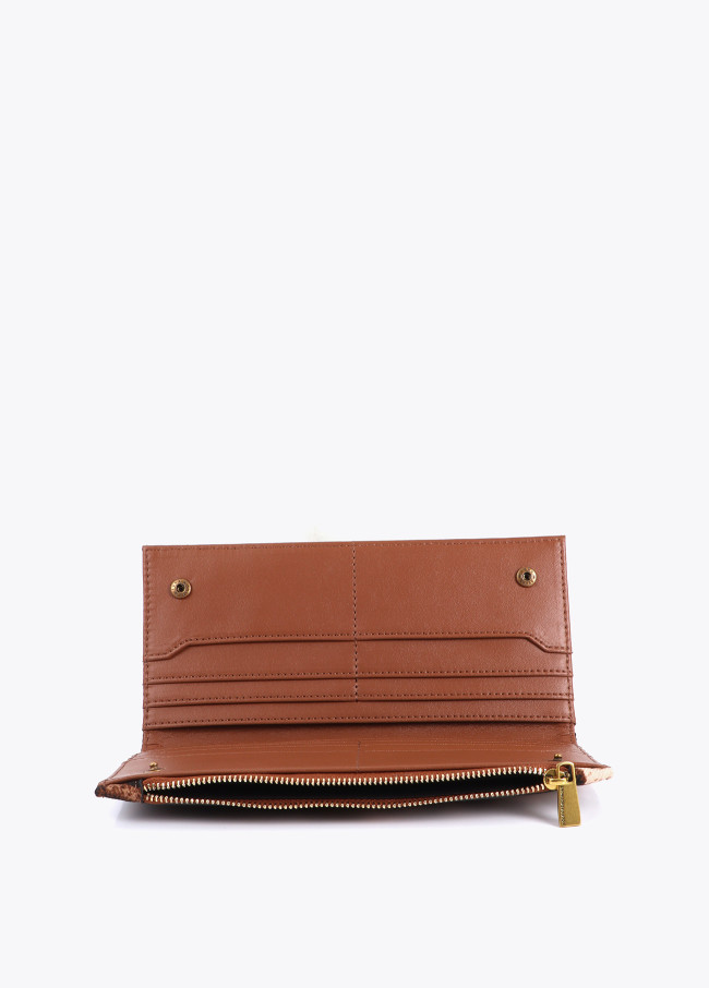 Cartera animal print