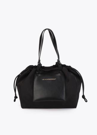 Nylon- und PU-Shopper