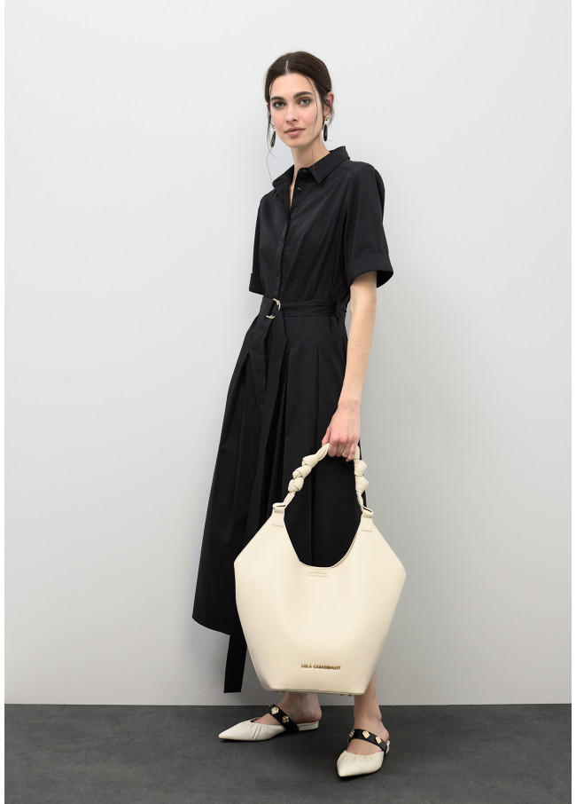 Shopper con manico annodato