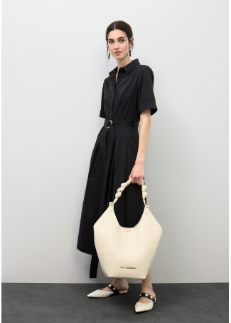 Shopper com alça de nós