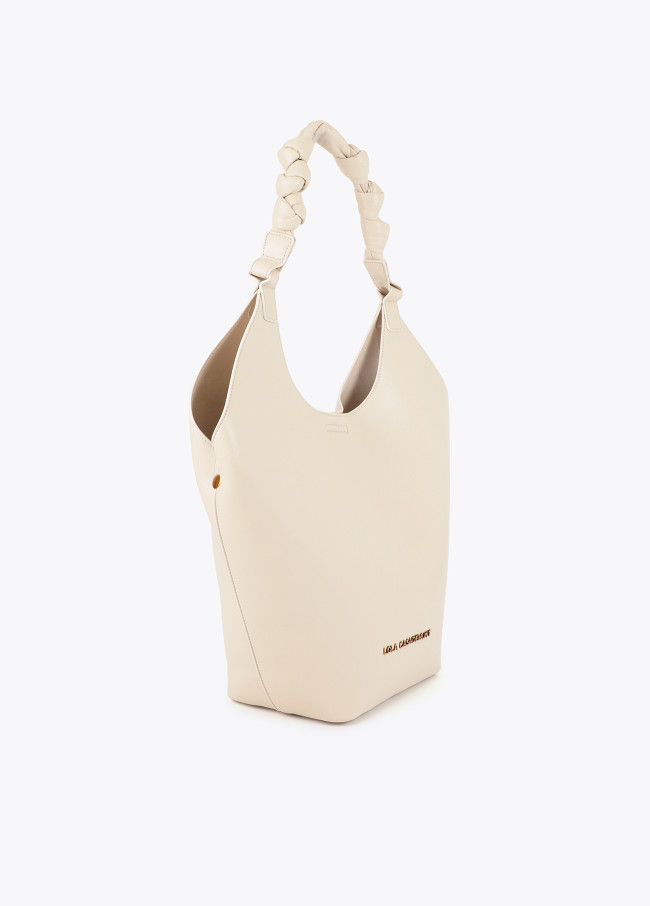 Shopper com alça de nós