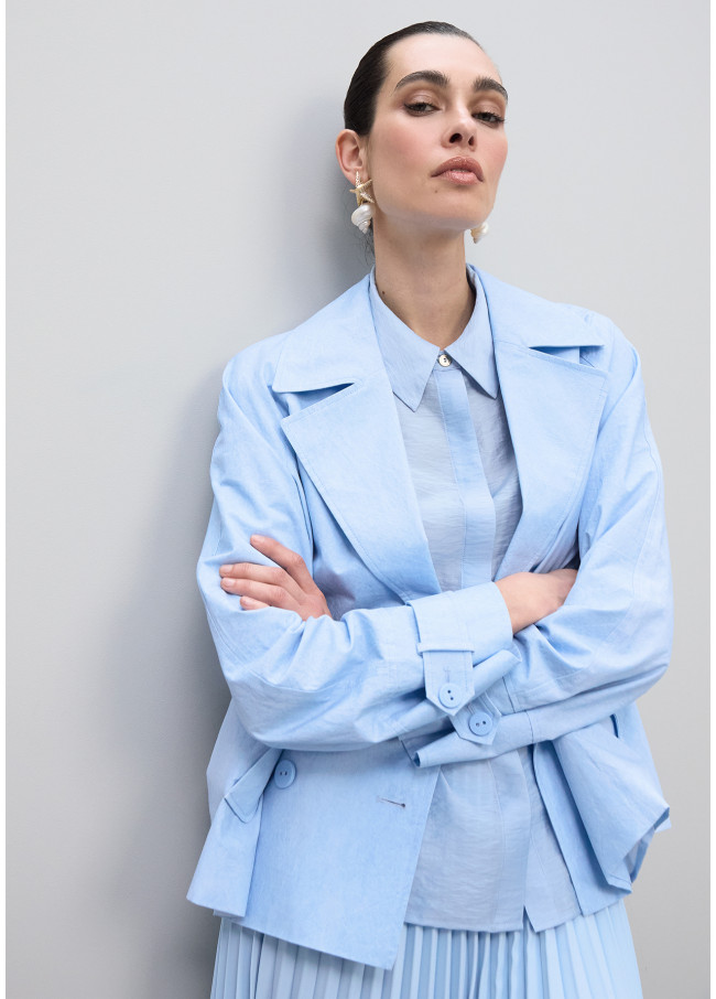 Brincos maxi com estrela metálica e concha natural