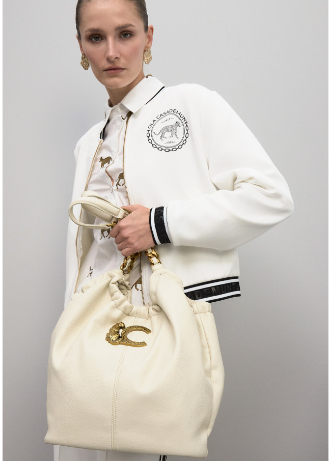 Shopper LC Animal com Detalhe de Corrente